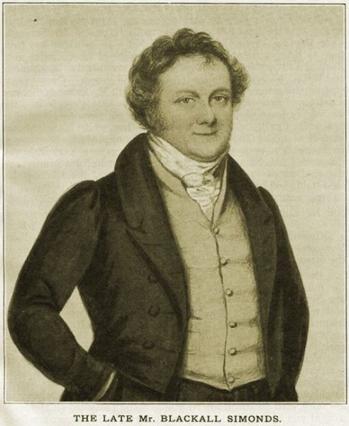 Simonds Blackall [1] 1820
