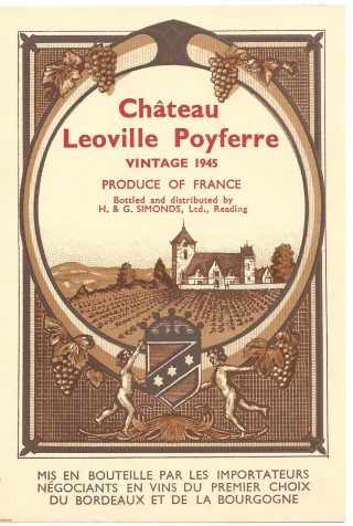 Chateau Leoville Poyferre 1945